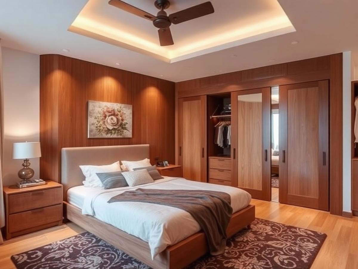 Custom bedroom install